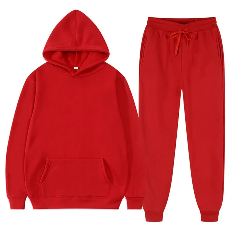 Running Gear Men - Men Tracksuit 2 Pieces Sets Hooded