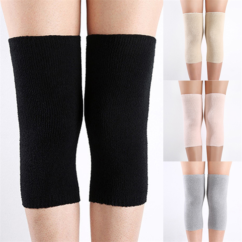 Running Gear In Winter - 1 Pair Winter Warm Knee Pads