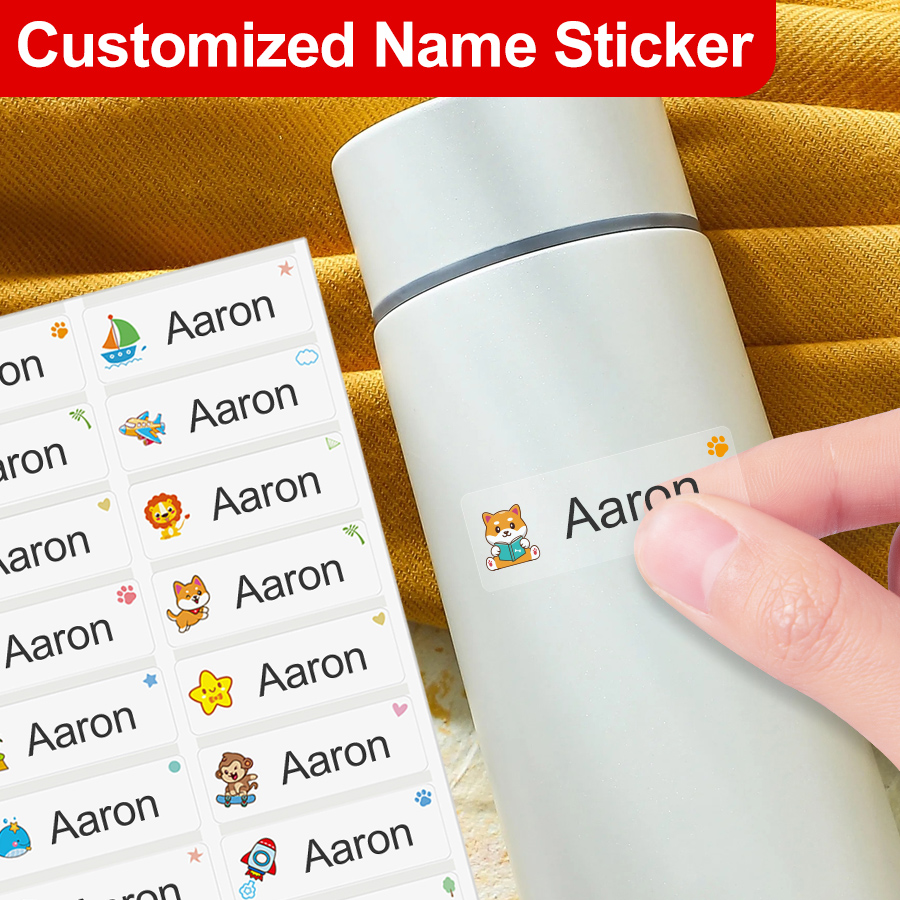 Custom Waterproof Name Sticker - Blister Plaster Sport recension och pris