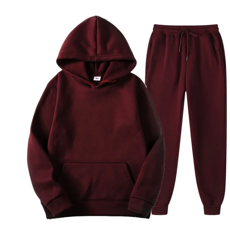 Men Tracksuit 2 Pieces Sets Ho - Running Gear Men recension och pris
