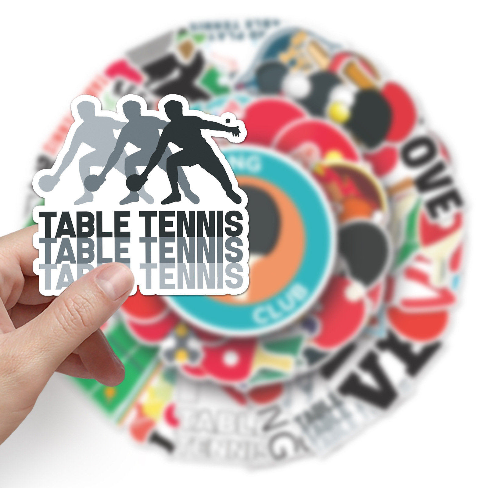 10/50PCS Table Tennis Graffiti - Blister Plaster Sport recension och pris