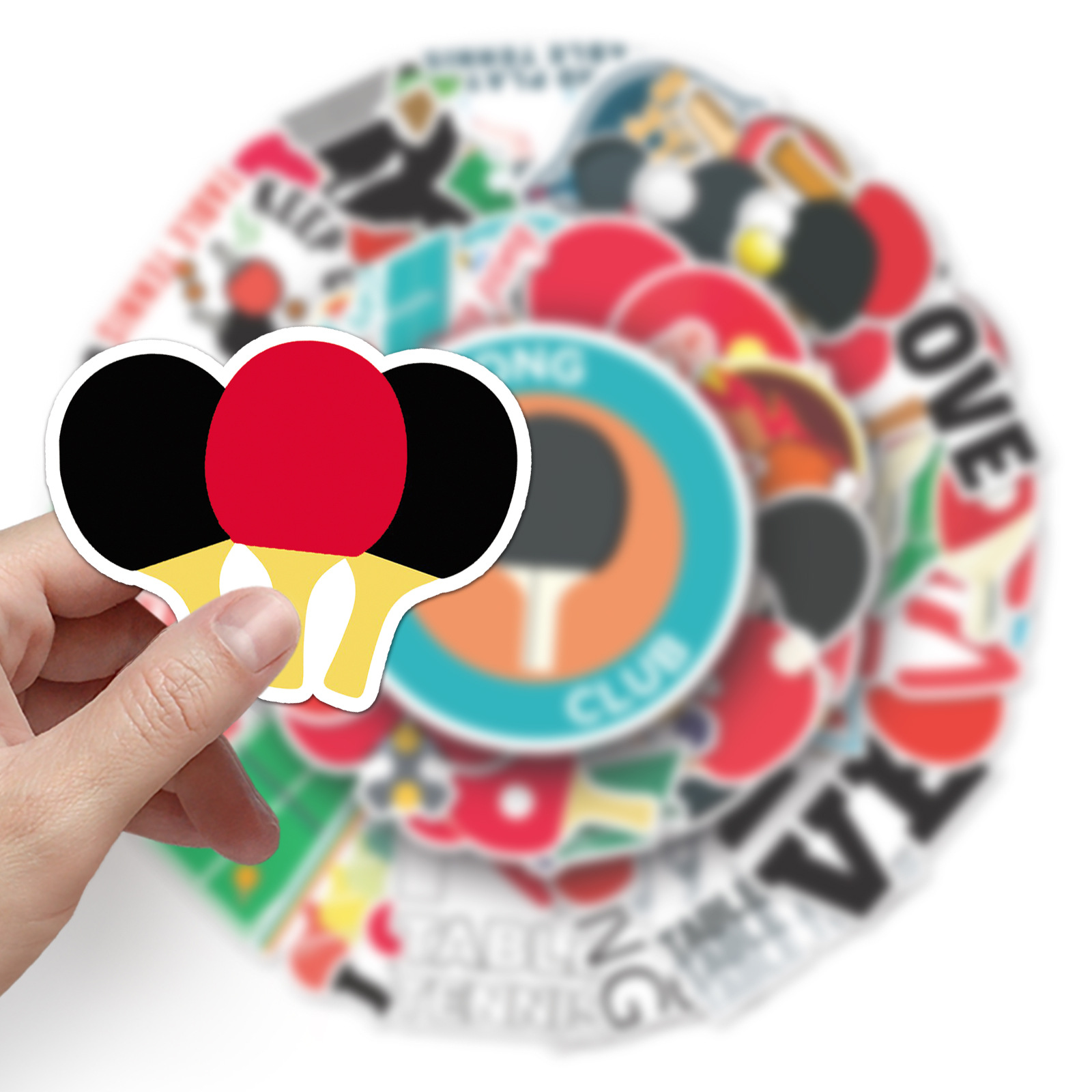 10/50PCS Table Tennis Graffiti - Blister Plaster Sport recension och pris